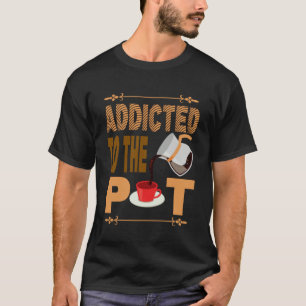 Verslaafd aan de Pod Coffee Alert Apparel Barista T-shirt