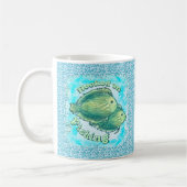 Verslaafd aan de Vissen mok (Links)