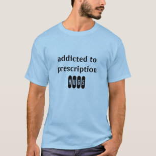 verslaafd aan een recept voor een T-shirt