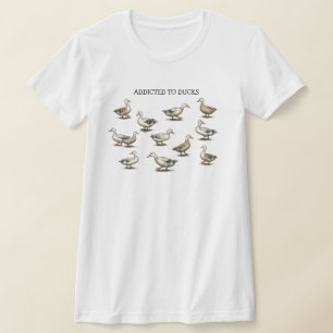 Verslaafd aan Eenden T-Shirt