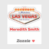 Verslaafd aan Fabulous Las Vegas, NV Sticker (Vel)