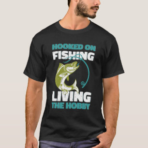 Verslaafd aan Gevist, Living the Hobby - Vissen Ar T-shirt