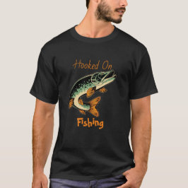 Verslaafd aan Gevist T-shirt voor mannen