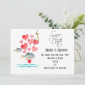 Verslaafd aan Geviste bruiloft Kaart (Staand voorkant)