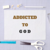 VERSLAafd AAN GOD Tissuepapier (Craft)