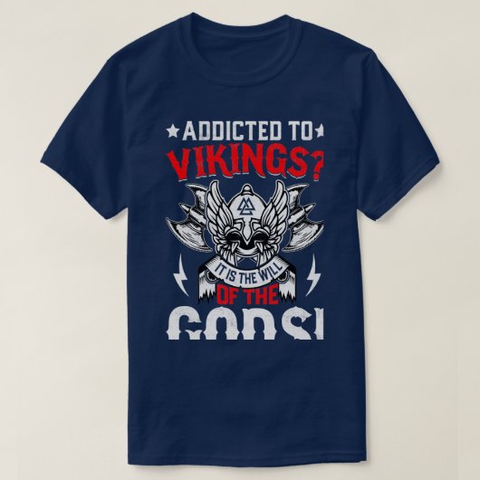 Verslaafd aan godslastering t-shirt (Design voorkant)