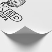 Verslaafd Aan Grootvader Zijn Cadeaupapier (Hoek)