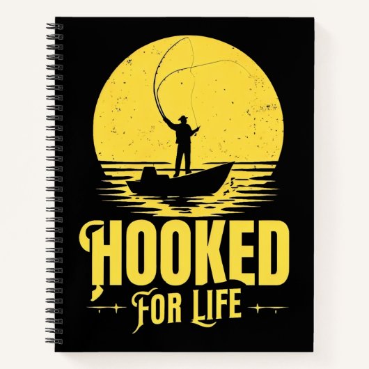 Verslaafd aan het leven. notitieboek (Voorkant)