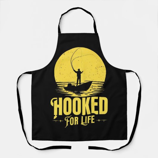 Verslaafd aan het leven. schort (Voorkant)