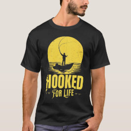 Verslaafd aan het leven. t-shirt