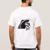 Verslaafd aan het leven t-shirt (Achterkant)