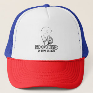 Verslaafd aan het opa zijn trucker pet