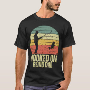 Verslaafd aan het vaderschap t-shirt