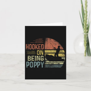 Verslaafd aan het zijn Poppy Vist geschenken Poppy Kaart