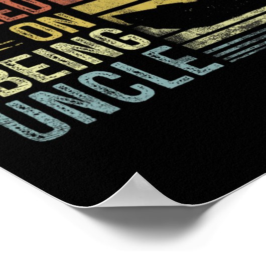 Verslaafd aan het zijn van oom Vist geschenken van Poster (Hoek)