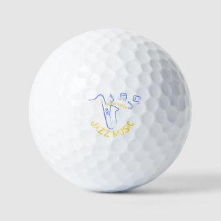 Verslaafd aan jazzmuziek golfballen