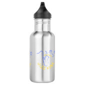 Verslaafd aan jazzmuziek waterfles  (Rechts)