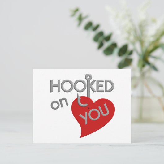 Verslaafd aan je briefkaart (Staand voorkant)