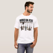 Verslaafd Aan Jezus T-shirt (Voorkant volledig)