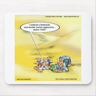 Verslaafd Aan Koffie Door Londens Times Cartoons Muismat