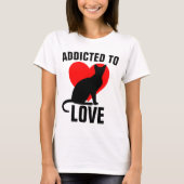  VERSLAAFD AAN LIEFDE T-shirt (Voorkant)