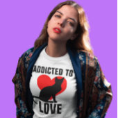  VERSLAAFD AAN LIEFDE T-shirt