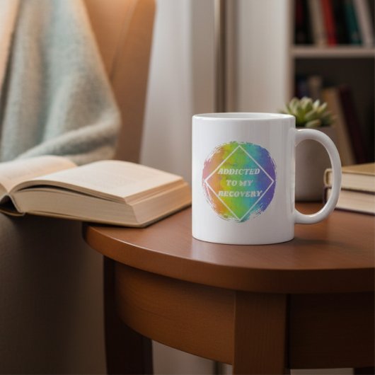 Verslaafd aan mijn herstel - NA Narcotics Anonymou Koffiemok