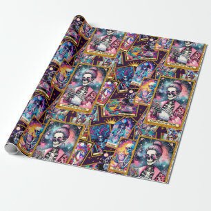 Verslaafd aan mijn telefoon Tarot Kaarten Cadeaupapier
