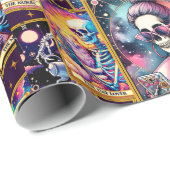 Verslaafd aan mijn telefoon Tarot Kaarten Cadeaupapier (Rol Hoek)