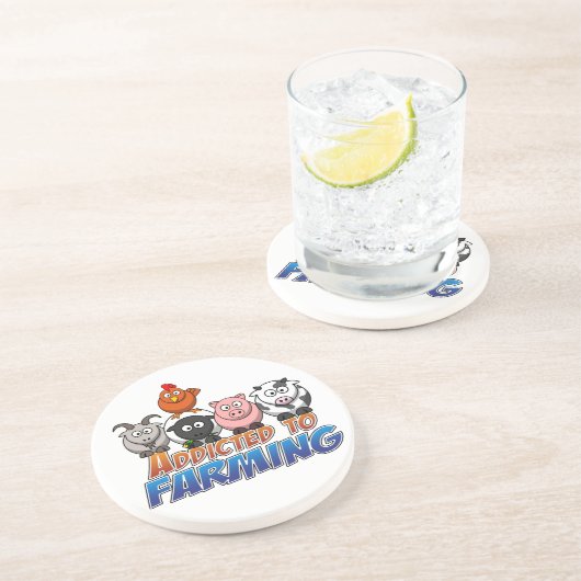 Verslaafd aan Onderzetter (Zijkant)