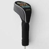 Verslaafd aan Opa Zijn Golfheadcover (Schuin)