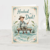 Verslaafd aan papa Gevist Schattigee Vaderdag Groe Kaart (Voorkant)