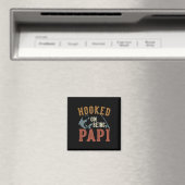 Verslaafd Aan Papi Vaderdag Vissen Papi Magneet (Insitu (Vaatwasser))