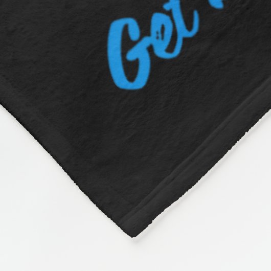 Verslaafd aan Quack Get Ducked Hunting Club Funny Fleece Deken (Hoek)