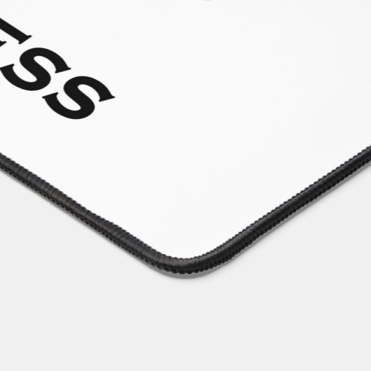 Verslaafd aan schaken (Chess Humor Gezegde) schaak Bureaumat (Hoek)