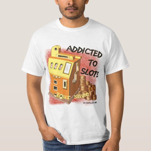 Verslaafd aan Slots T-shirt (Voorkant)