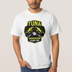 Verslaafd aan tonijn Gevist T-shirt
