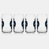 Verslaafd Aan Tonijn Vissen Blikvorm Glas (Rechts)