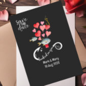 Verslaafd aan u vissen liefhebbers Bruiloft Waterv Kaart