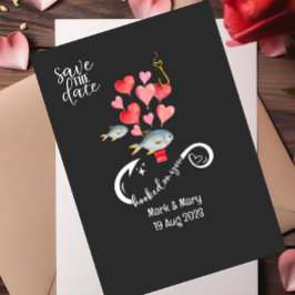 Verslaafd aan u vissen liefhebbers Bruiloft Waterv Kaart