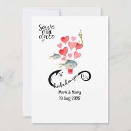 Verslaafd aan u vissen liefhebbers Bruiloft Waterv Kaart