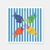 Verslaafd aan Vis Servet (Voorkant)