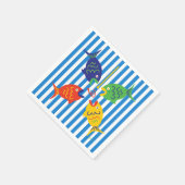 Verslaafd aan Vis Servet (Hoek)