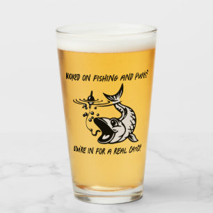 Verslaafd aan vissen en Puns? - Gevist bier Glas