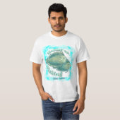 Verslaafd Aan Vissen T-shirt (Voorkant volledig)
