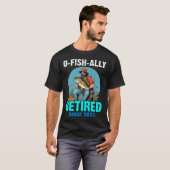Verslaafd aan vissen t-shirt (Voorkant volledig)