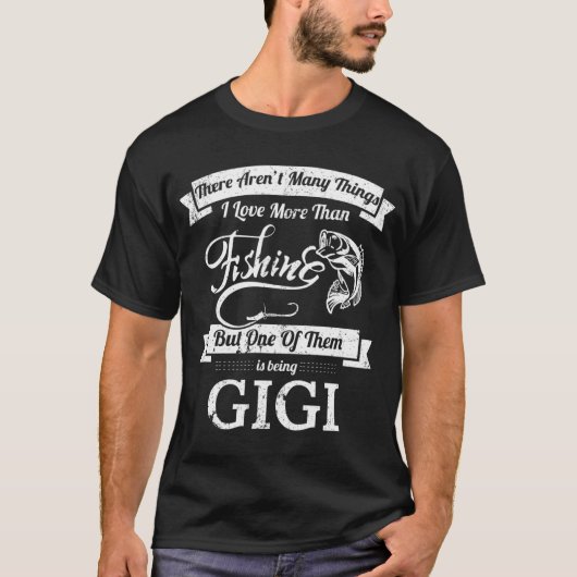 Verslaafd aan vissen t-shirt (Voorkant)