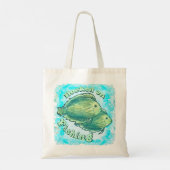 Verslaafd Aan Vissen Tote Bag (Achterkant)
