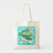 Verslaafd Aan Vissen Tote Bag (Voorkant)