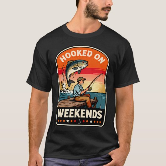Verslaafd Aan Weekends T-shirt (Voorkant)